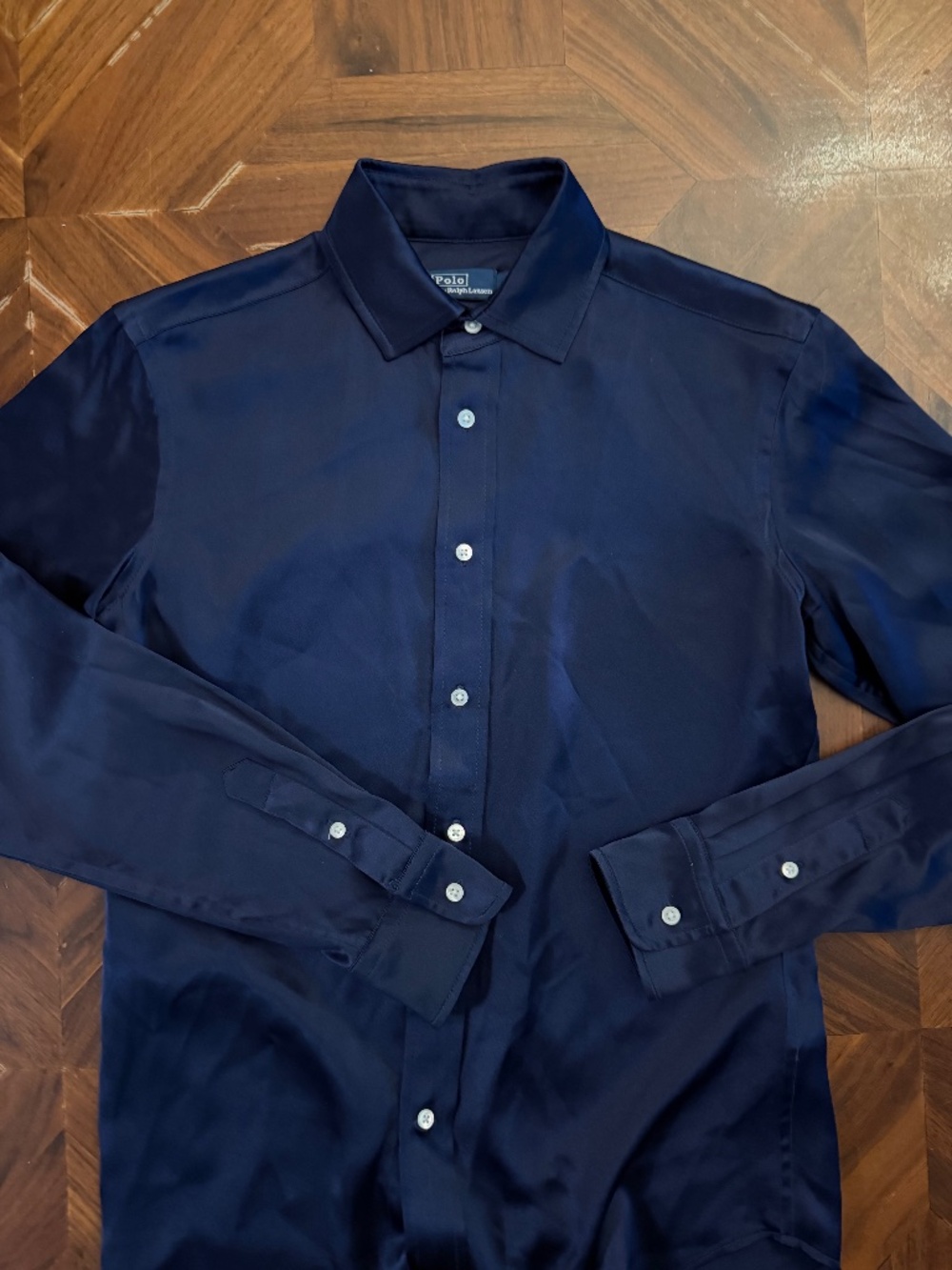Polo Ralph Lauren Silk Button-Down Shirt